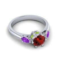 Three Stone Atta Ring