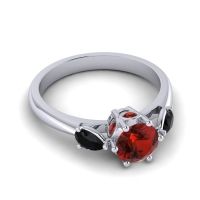 Three Stone Atta Ring