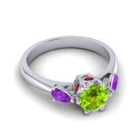 Three Stone Atta Ring
