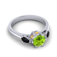 Three Stone Atta Ring