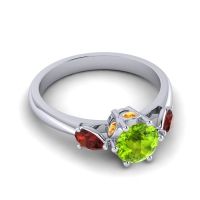 Three Stone Atta Ring