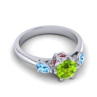 Three Stone Atta Ring