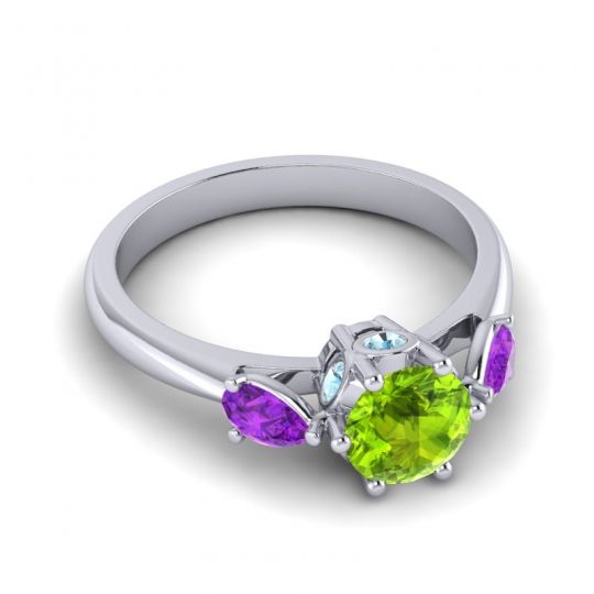 Three Stone Atta Ring