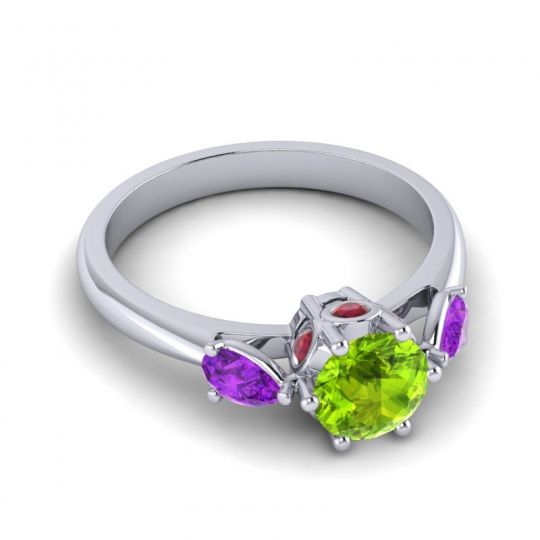Three Stone Atta Ring