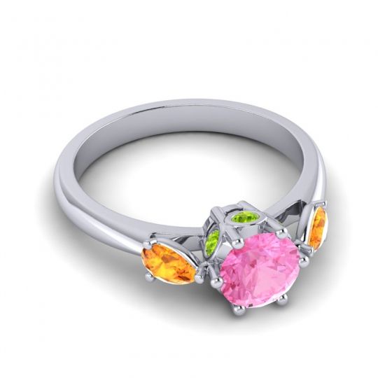 Three Stone Atta Ring