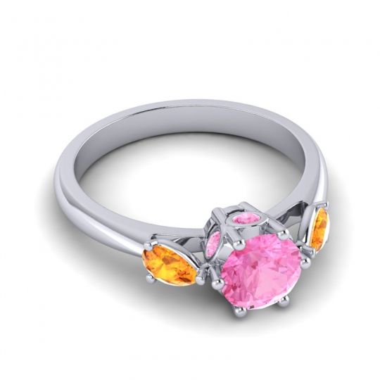 Three Stone Atta Ring