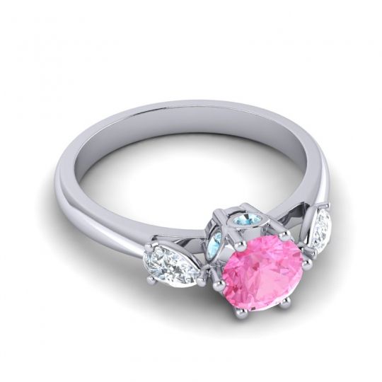 Three Stone Atta Ring