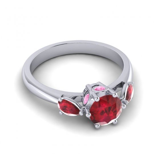 Three Stone Atta Ring