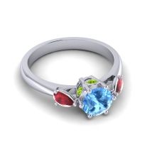 Three Stone Atta Ring