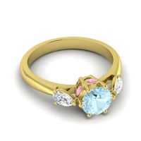 Three Stone Atta Ring