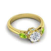 Three Stone Atta Ring