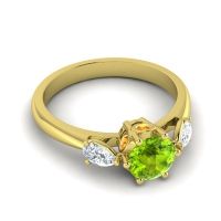 Three Stone Atta Ring