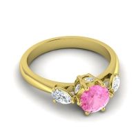 Three Stone Atta Ring