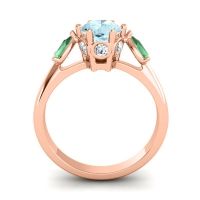 Three Stone Atta Ring
