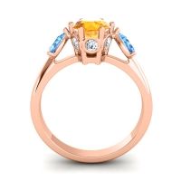 Three Stone Atta Ring