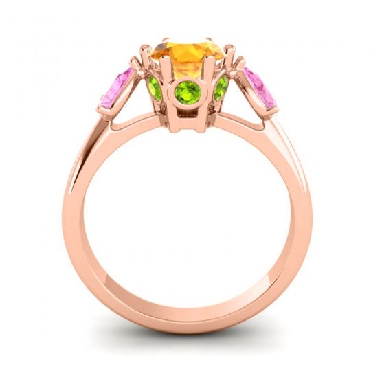 Three Stone Atta Ring