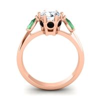 Three Stone Atta Ring