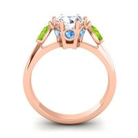 Three Stone Atta Ring