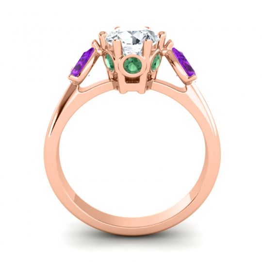Three Stone Atta Ring