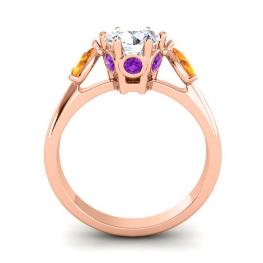 Three Stone Atta Ring