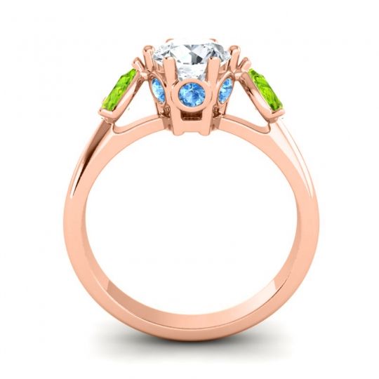 Three Stone Atta Ring