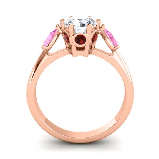 Three Stone Atta Ring