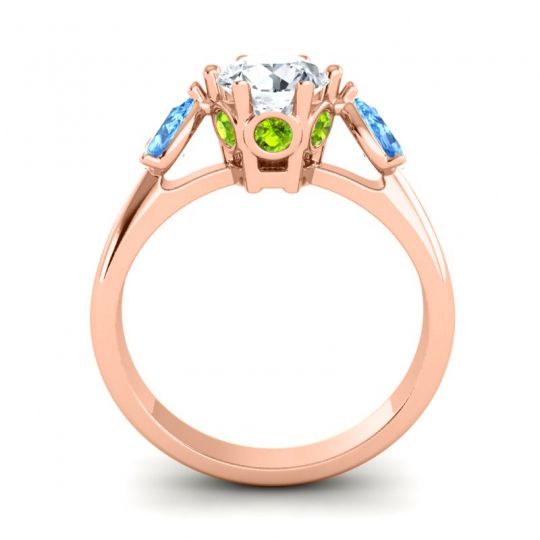 Three Stone Atta Ring