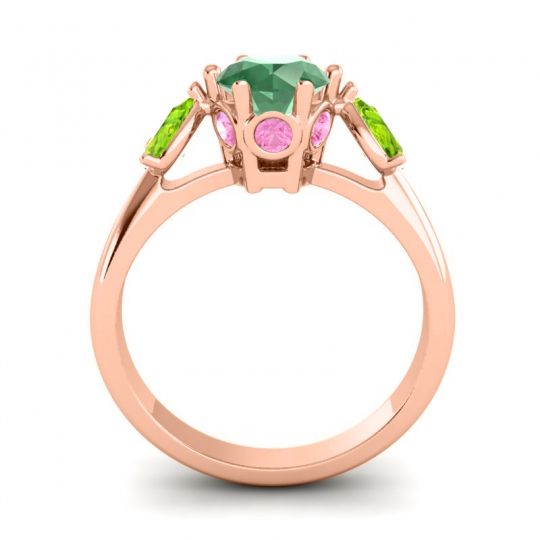 Three Stone Atta Ring