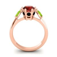 Three Stone Atta Ring