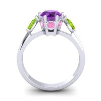 Three Stone Atta Ring