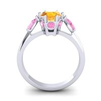 Three Stone Atta Ring