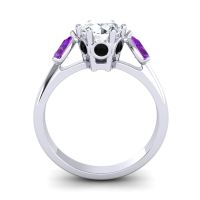 Three Stone Atta Ring