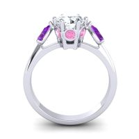 Three Stone Atta Ring