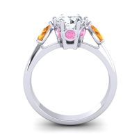 Three Stone Atta Ring