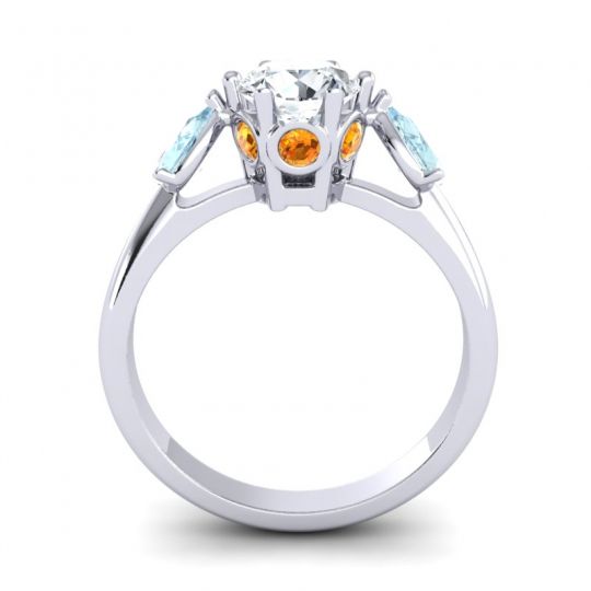 Three Stone Atta Ring