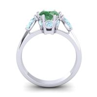 Three Stone Atta Ring