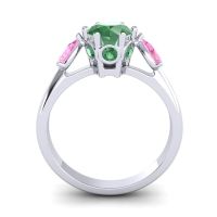 Three Stone Atta Ring