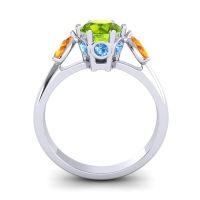 Three Stone Atta Ring