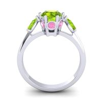 Three Stone Atta Ring