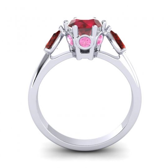 Three Stone Atta Ring