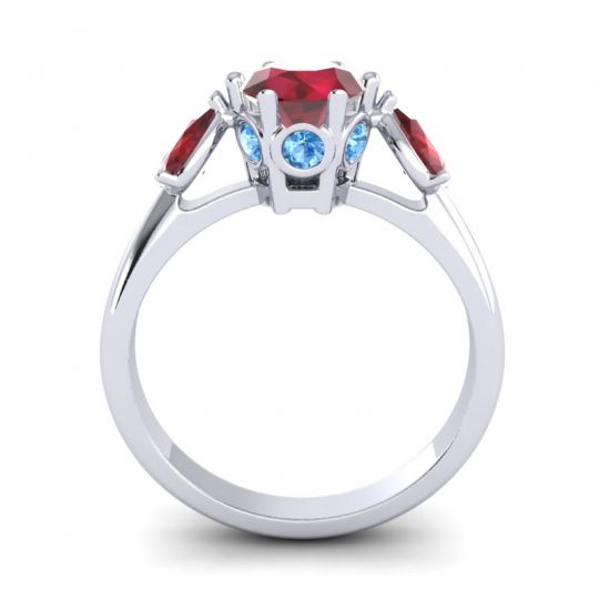 Three Stone Atta Ring