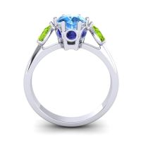 Three Stone Atta Ring