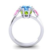 Three Stone Atta Ring