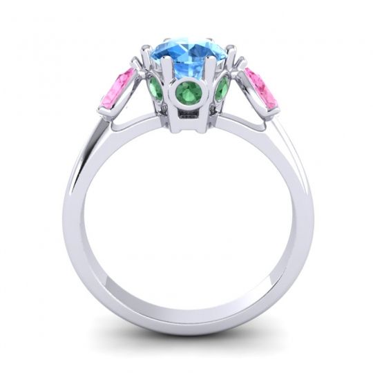 Three Stone Atta Ring