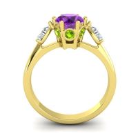 Three Stone Atta Ring