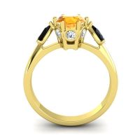 Three Stone Atta Ring