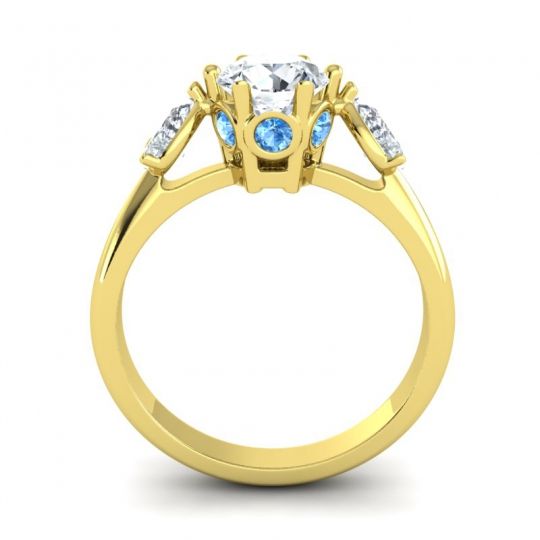 Three Stone Atta Ring