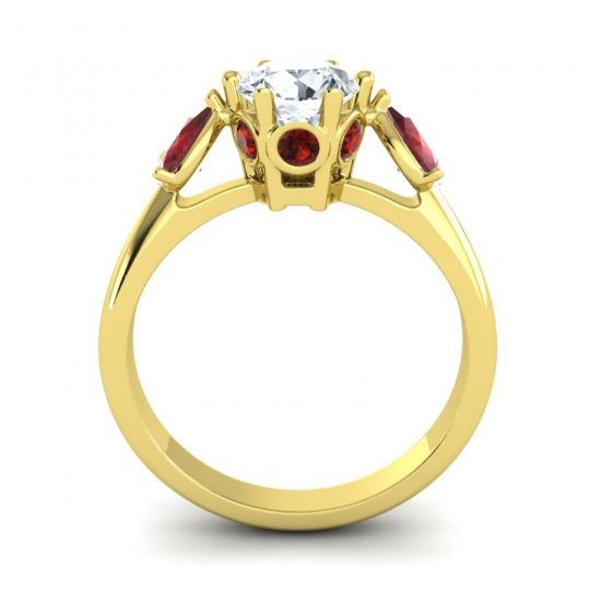 Three Stone Atta Ring