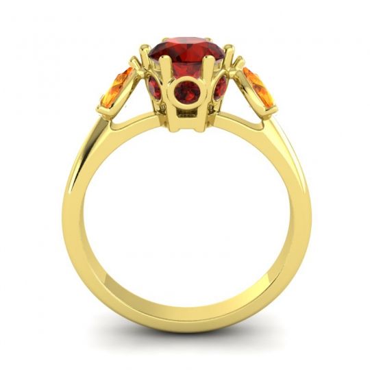 Three Stone Atta Ring