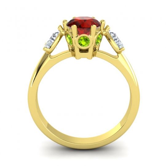 Three Stone Atta Ring